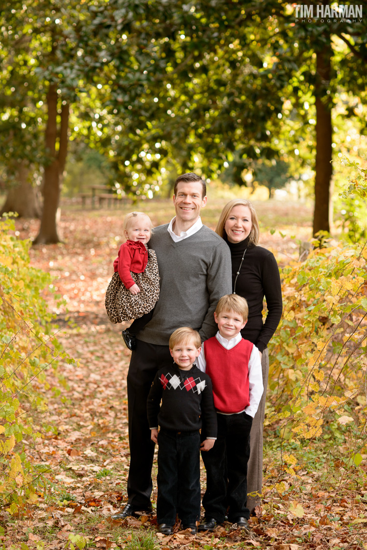 Fall family portraits in Marietta, GA
