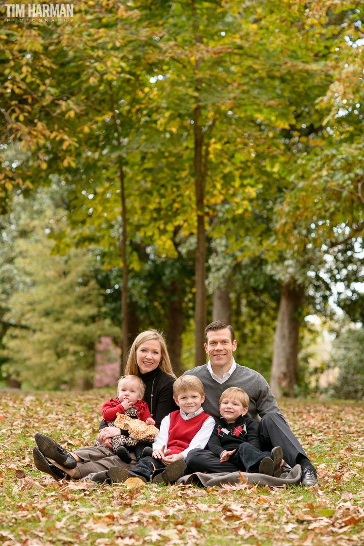 Fall family portraits in Marietta, GA