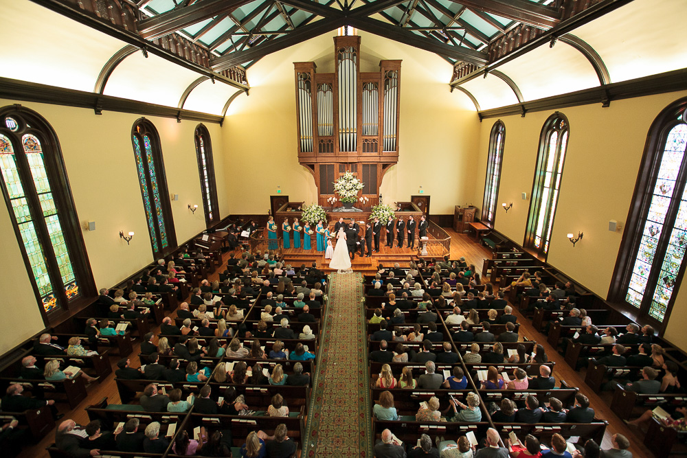 Wedding at First Presbyterian Church of Macon