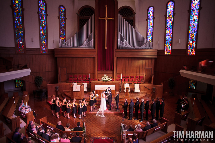 Wedding at Northside Drive Baptist Church, Atlanta, GA