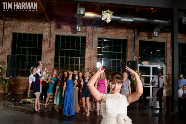 wedding at marietta first baptist church | reception at the foundry at puritan mill